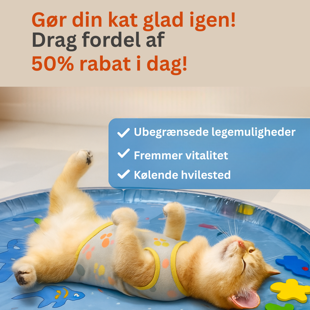 AquaPets™ - Legemåtte til afkølende underholdning!