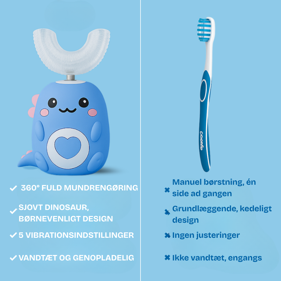 BarnBrush™ - Tandbørstning har aldrig været nemmere!
