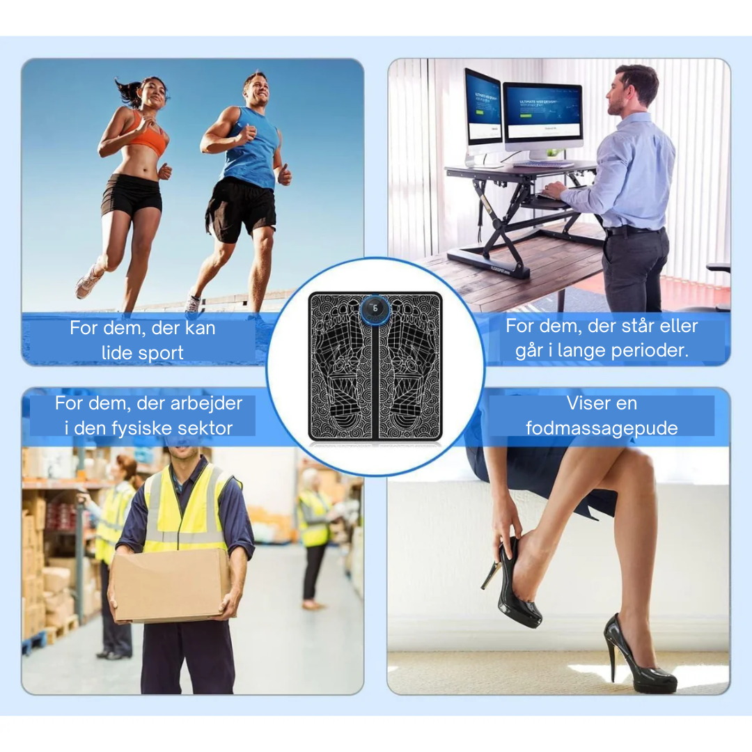 FodMassage™ - Slip af med fodsmerter og hævelser på kun 10 minutter om dagen!