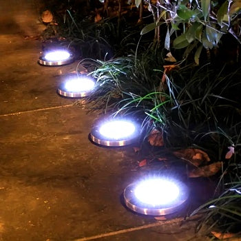 GlowHave™ - Lys din have op som aldrig før med rustfri solcellejordspots!