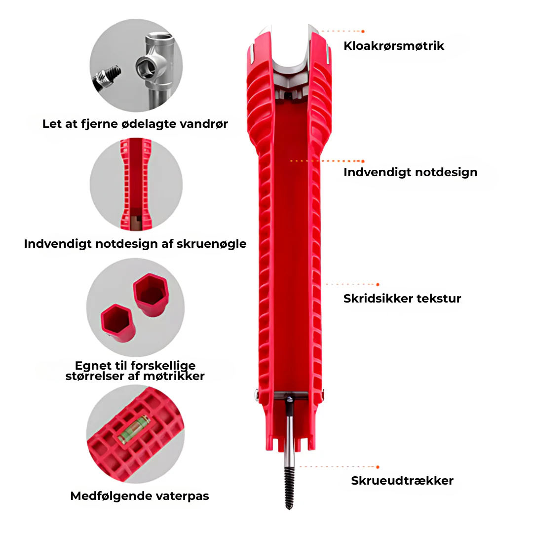 VaskFix™ - Hurtig hjælp til rør og fittings!
