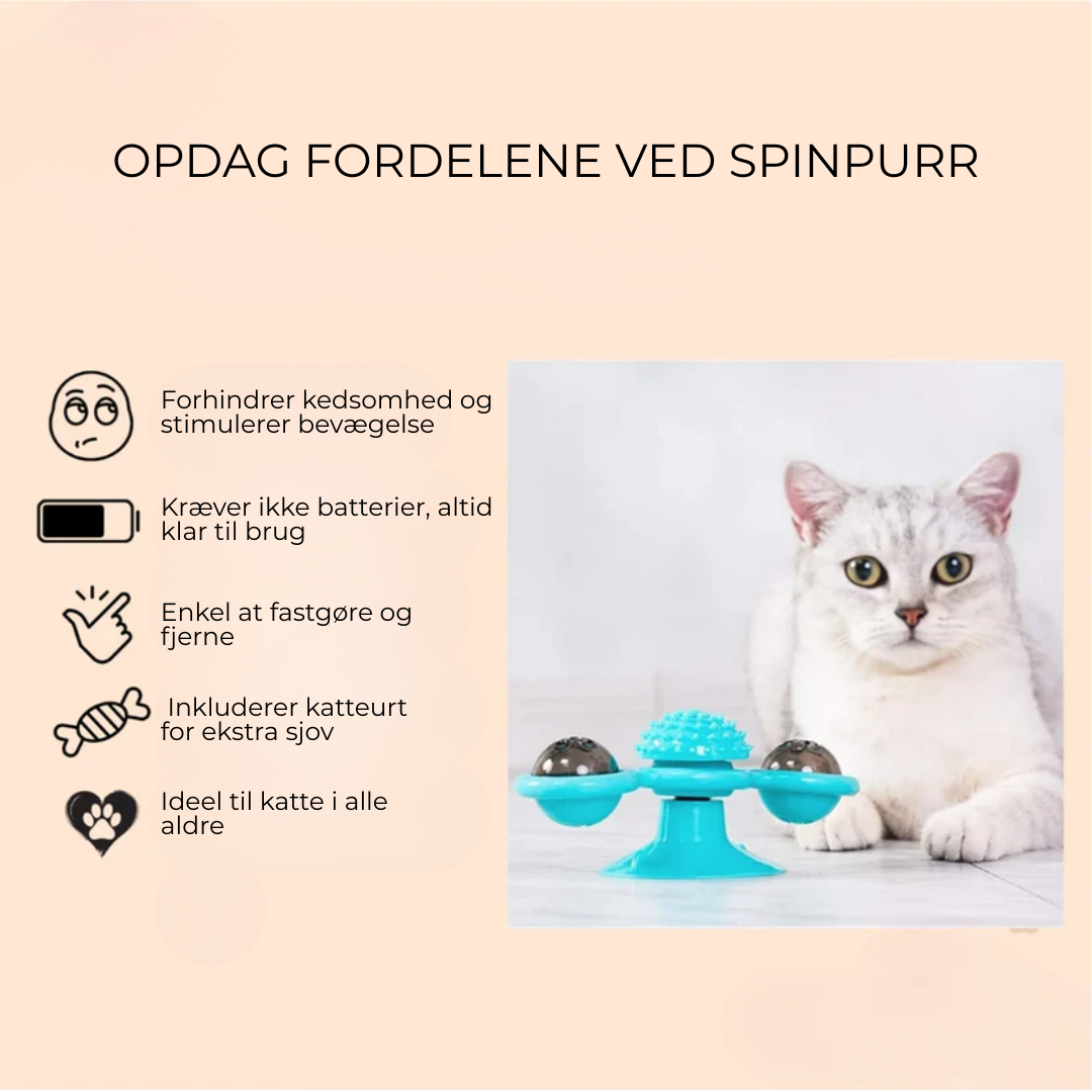 SpinPote™ – Hold katten aktiv og glad