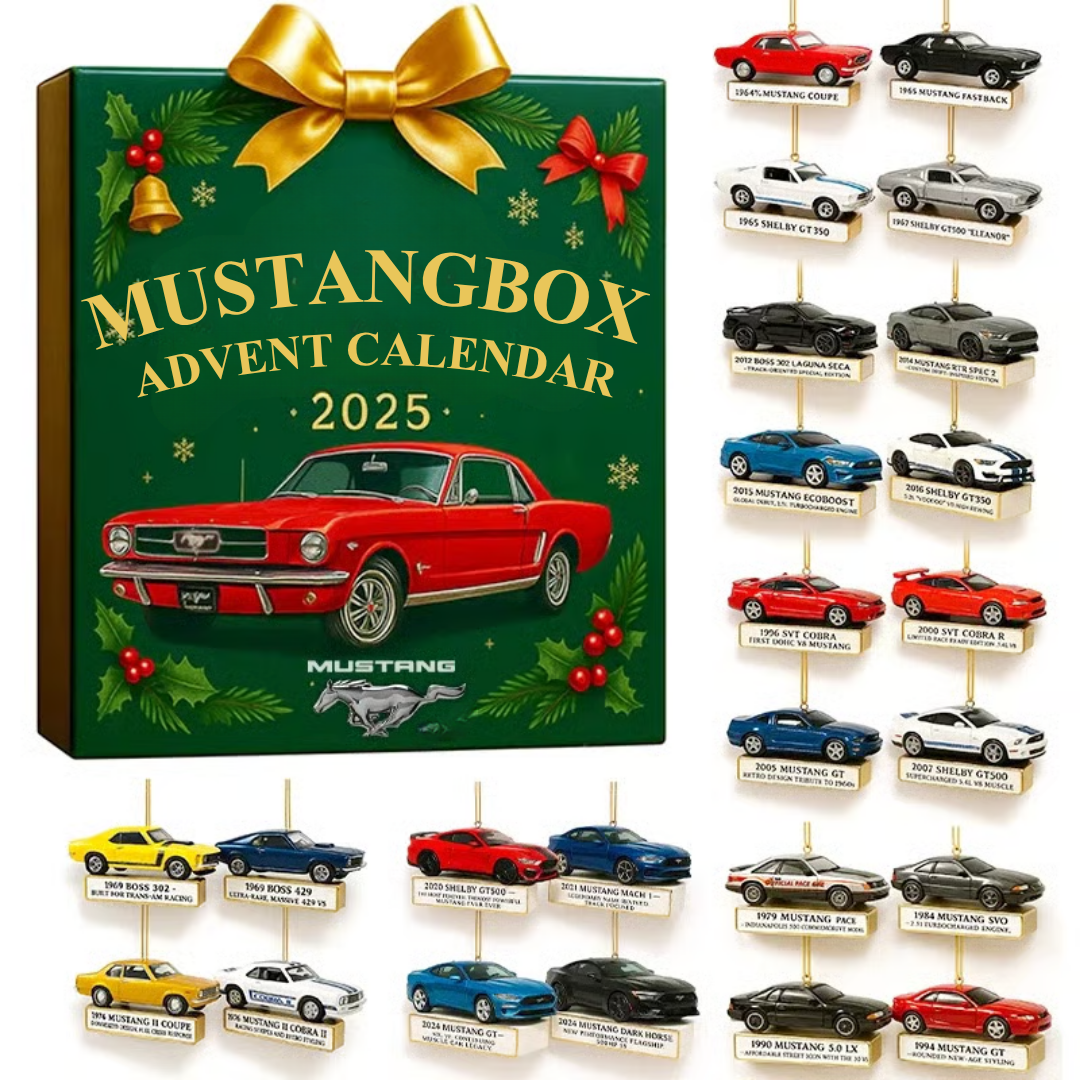 MustangBox™ – Julens nedtælling for ægte bilentusiaster
