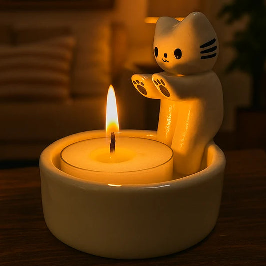 PurrLys™ – Stemningsfuld katteholder