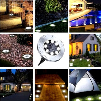 GlowHave™ - Lys din have op som aldrig før med rustfri solcellejordspots!