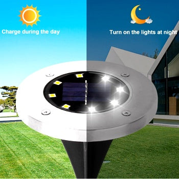 GlowHave™ - Lys din have op som aldrig før med rustfri solcellejordspots!