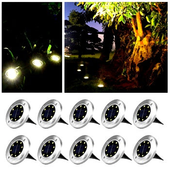 GlowHave™ - Lys din have op som aldrig før med rustfri solcellejordspots!