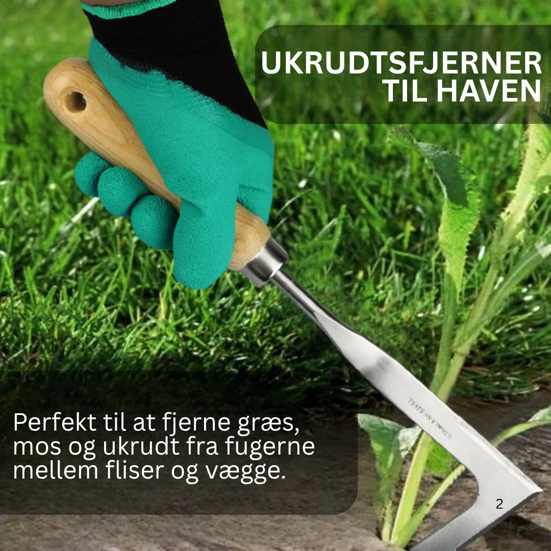 UkrudtFri™ - Det har aldrig været nemmere at fjerne ukrudt!