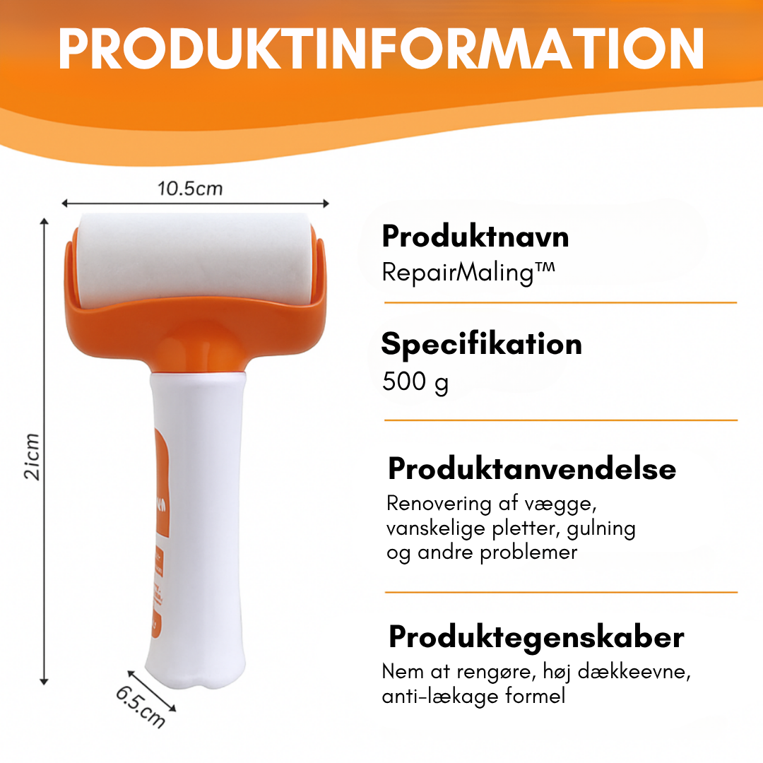 RepairMaling™ - Reparer små malings- og vægfejl på få sekunder!