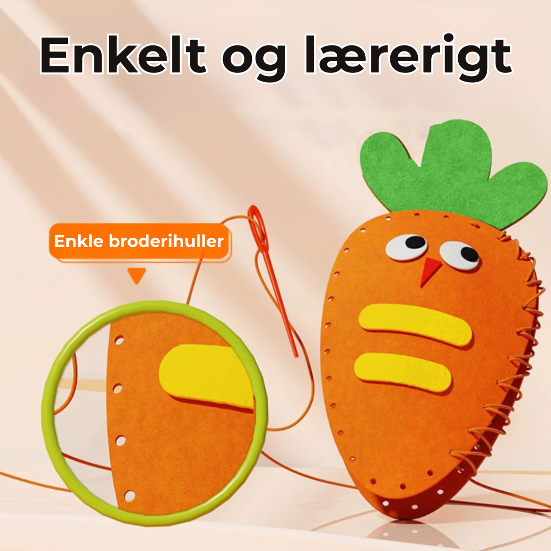 TrylleTråd™ - 3D-broderi-sæt til håndarbejde!