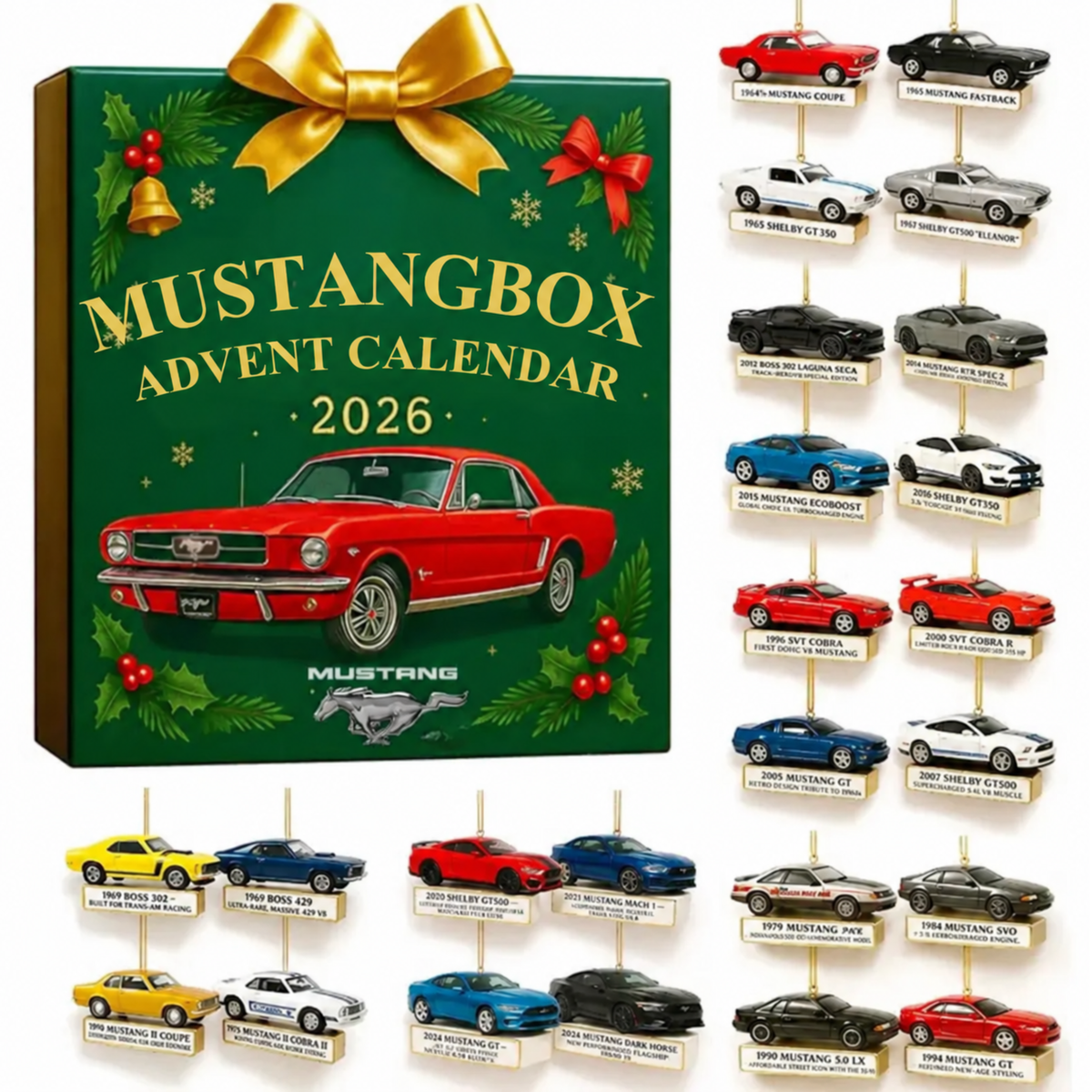 MustangBox™ – Julens nedtælling for ægte bilentusiaster