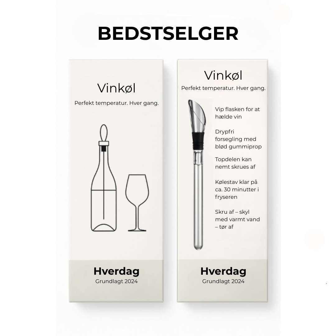 VinKøl™ - Perfekt serveringstemperatur. Hver gang.