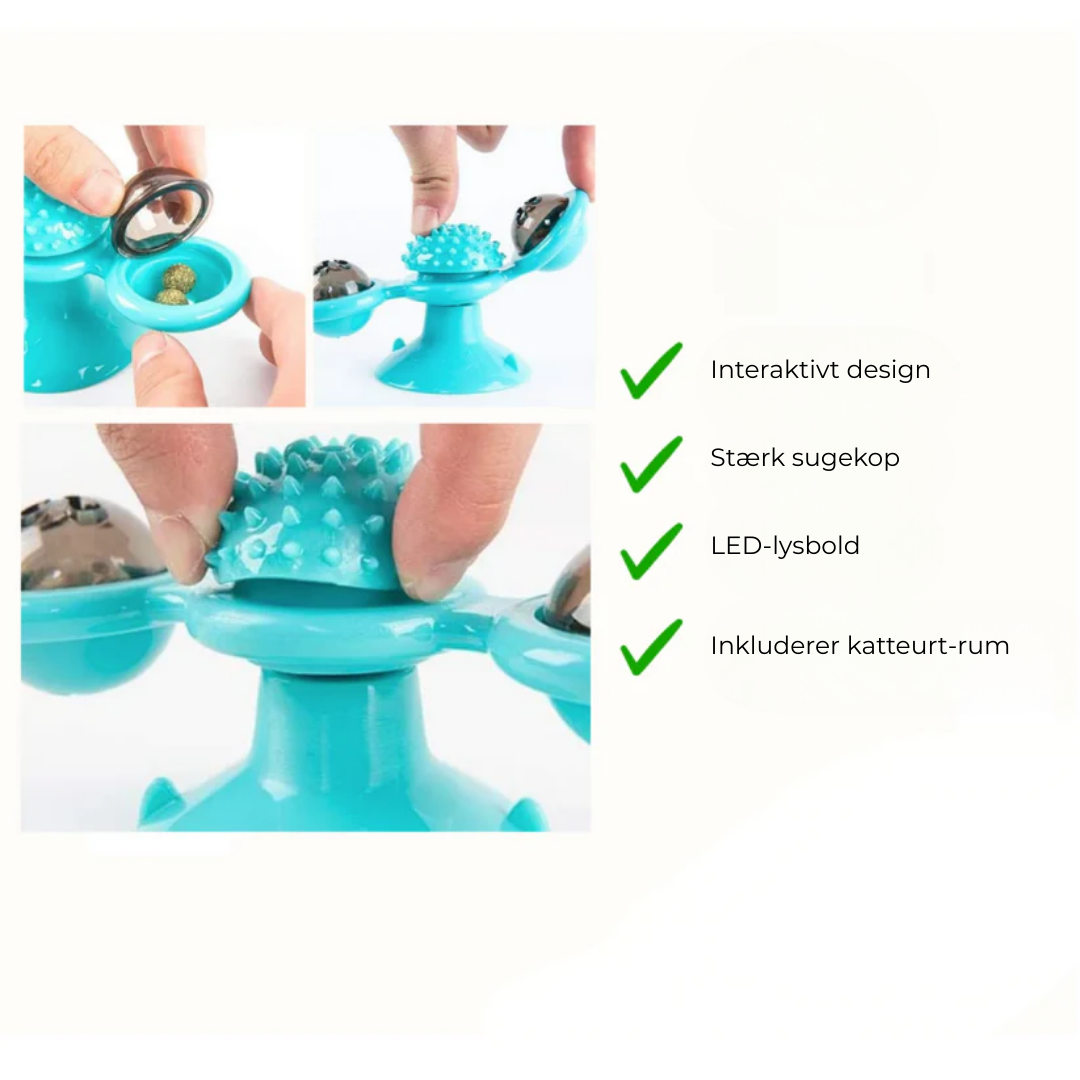 SpinPote™ – Hold katten aktiv og glad