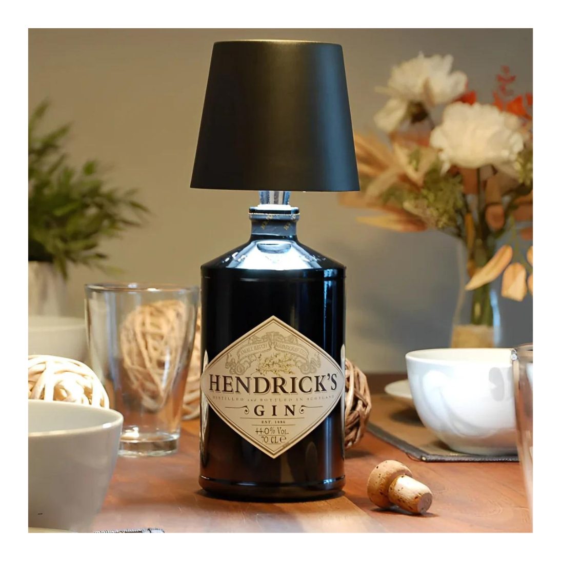 Flaskelys™ - Trådløs flaskelampe!