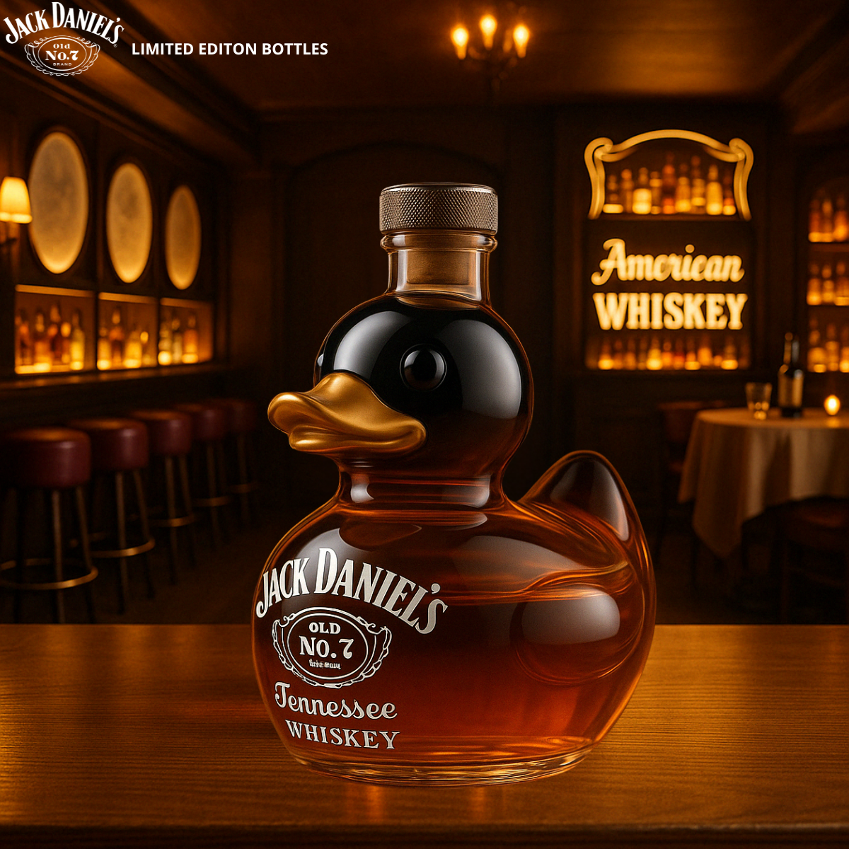 WhiskeyDyr™ Flaske - Den bedste Whiskey-flaske til dit hjem!