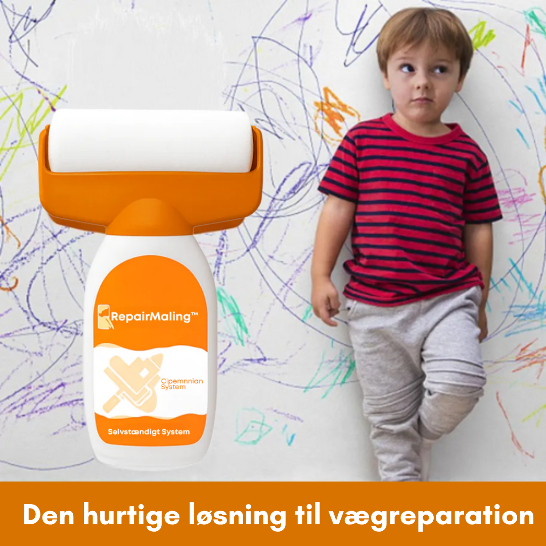 RepairMaling™ - Reparer små malings- og vægfejl på få sekunder!