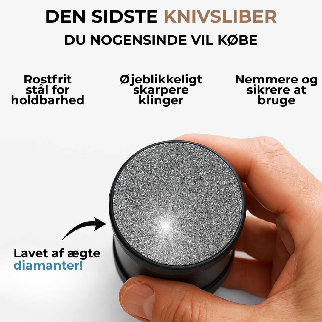 KnivSkarp™ - Dit kniv har aldrig været så skarp før!