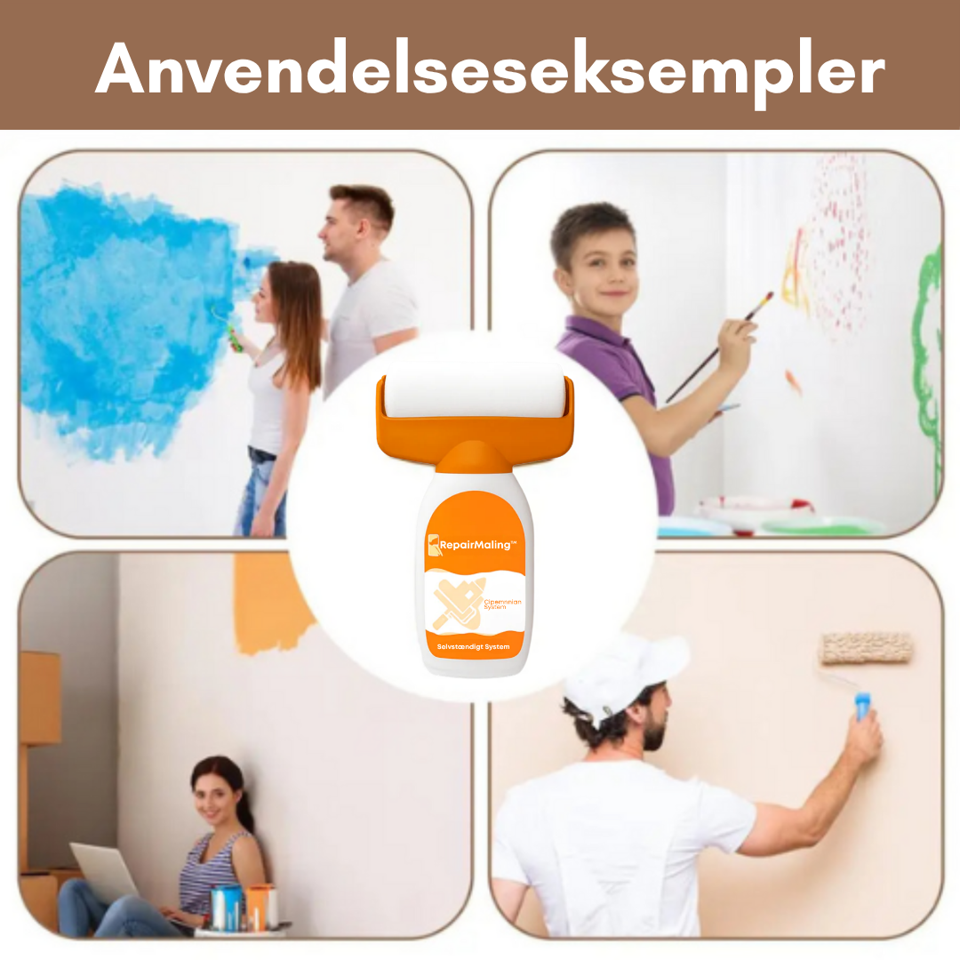 RepairMaling™ - Reparer små malings- og vægfejl på få sekunder!