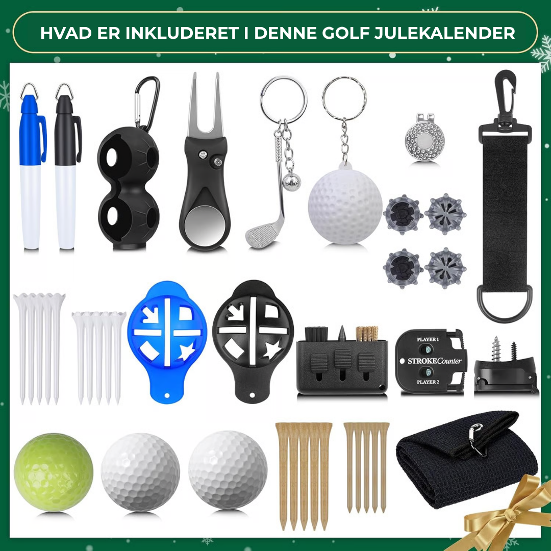 GolfDays™ - Julens nedtælling for ægte golfelskere