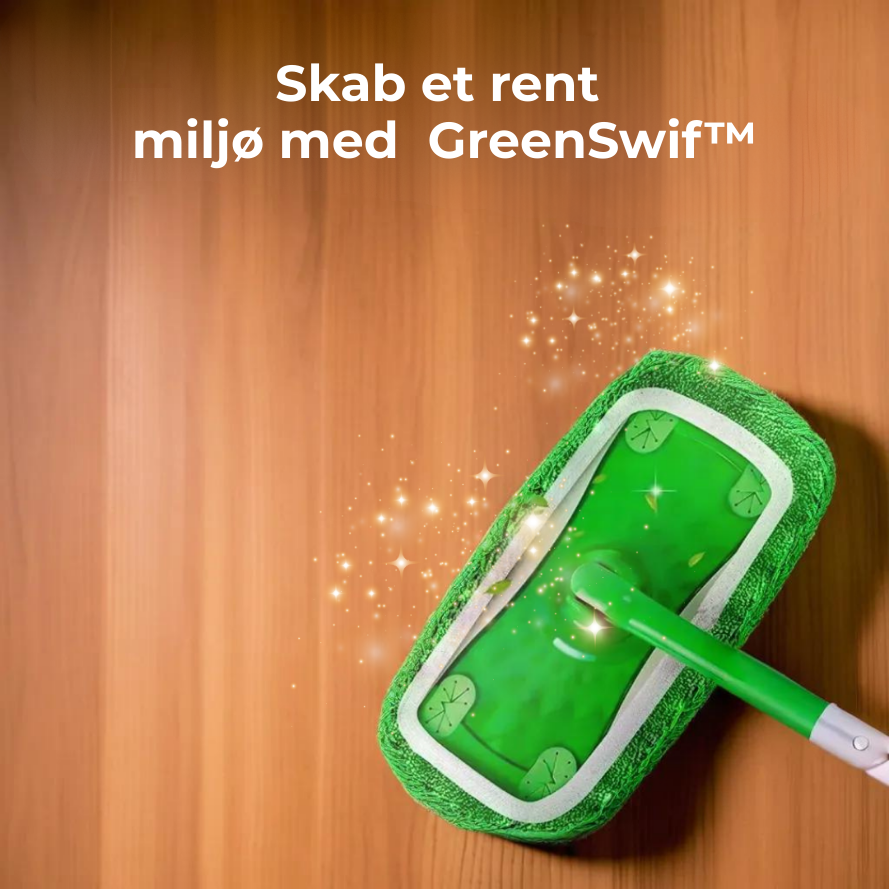 GreenSwif™ - Den genanvendelige moppe til din Swiffer!