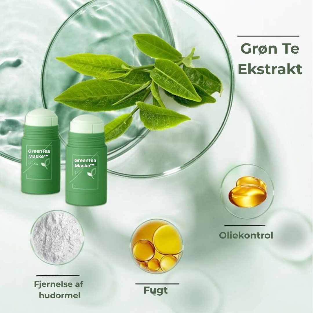 GreenTea Maske™ - Sig farvel til acne og hudorme!