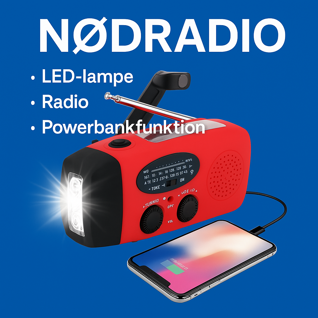 Nødradio - Vær klar til nødsituationer!