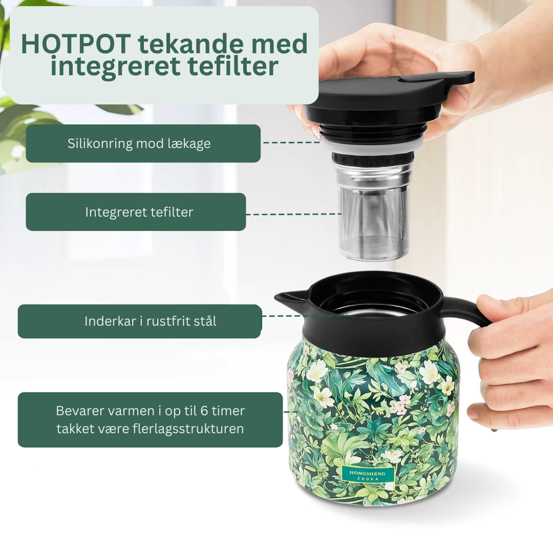 TeKlar™ - Den stilfulde tekande med indbygget filter!