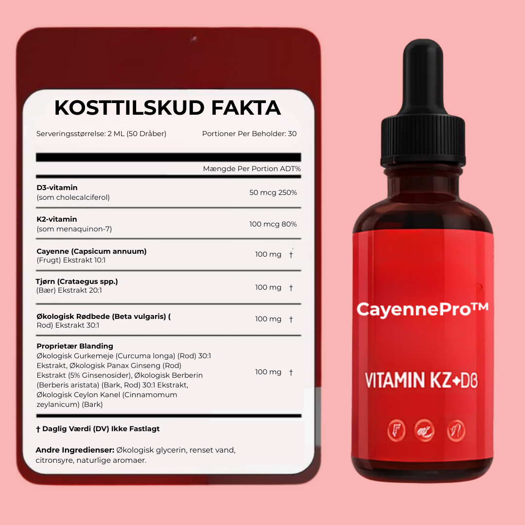 CayennePro™ - Boost dit selvtillid og din krop!