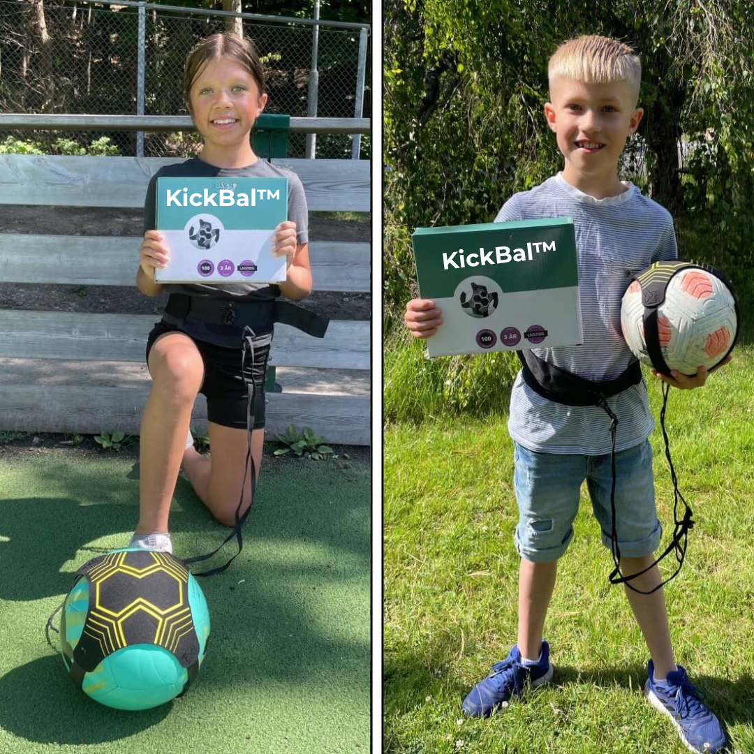 KickBal™ - Nu kan du spille fodbold når som helst og hvor som helst!