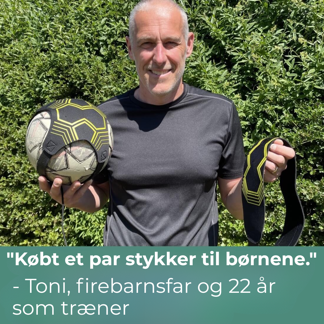 KickBal™ - Nu kan du spille fodbold når som helst og hvor som helst!