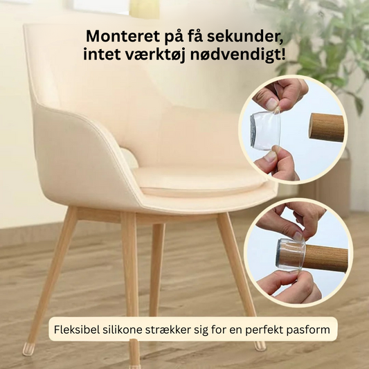 StolSokker™ - Den bedste lydisolerende beskyttelse til dit gulv!