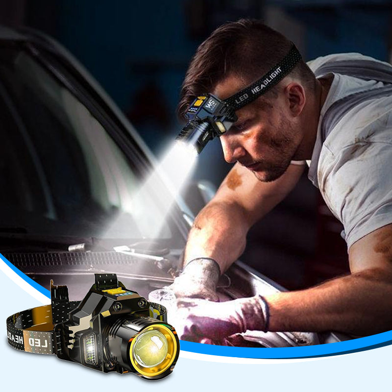 BeamBand™ - Ultraskarp justerbar pandelampe med bevægelsessensor!