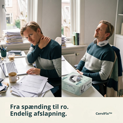 CerviFix™ - Intelligent nakkemassage mod kroniske smerter og nakkeknude!