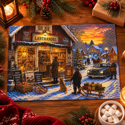 PuzzleJul™ - Tæl ned til jul med et nyt puslespilsstykke hver dag!