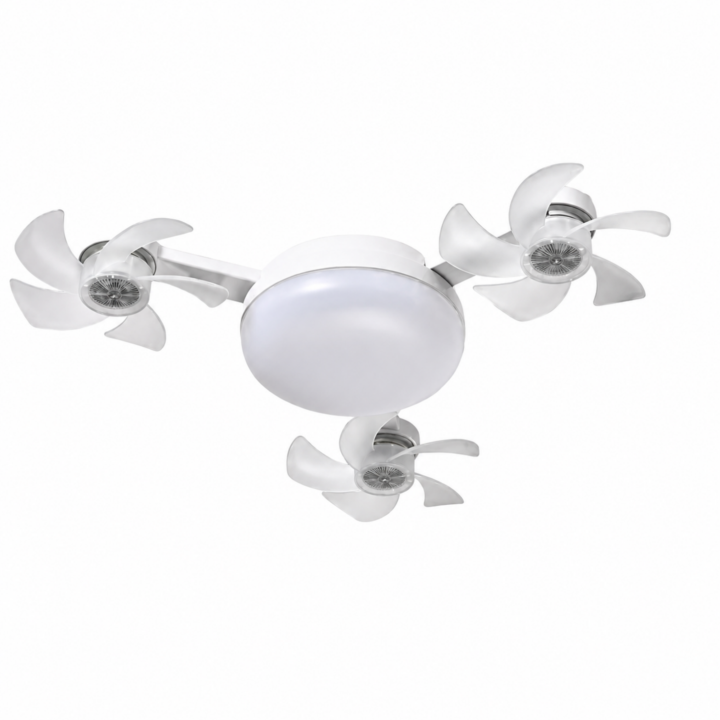 AirGlow™ - Køl dit rum ned med stil — LED-loft ventilator med fjernbetjening!