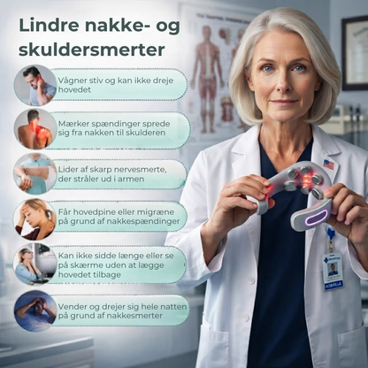 CerviFix™ - Intelligent nakkemassage mod kroniske smerter og nakkeknude!