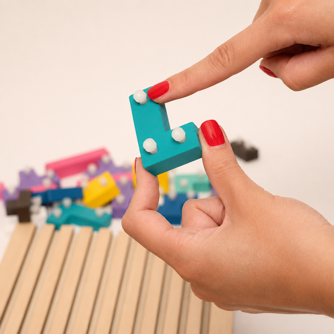 StakLeg™ - Montessori-inspireret stablelspil i træ til nysgerrige børn!