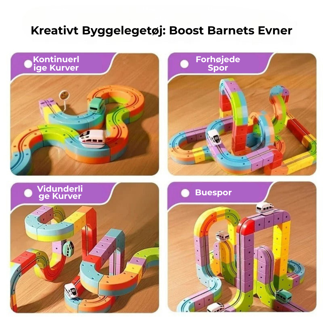 KubeBane™ – Byg din egen eventyrlige togbane