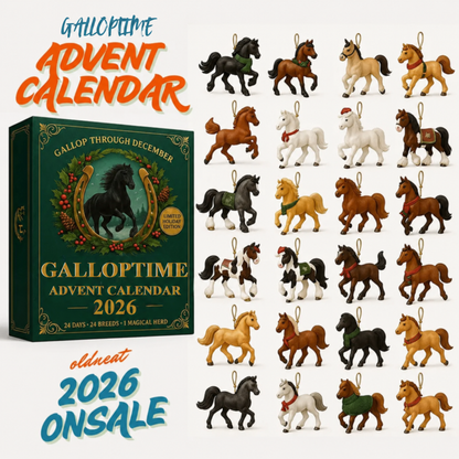 GallopTime™ – Adventskalender med fart, frihed & julemagi