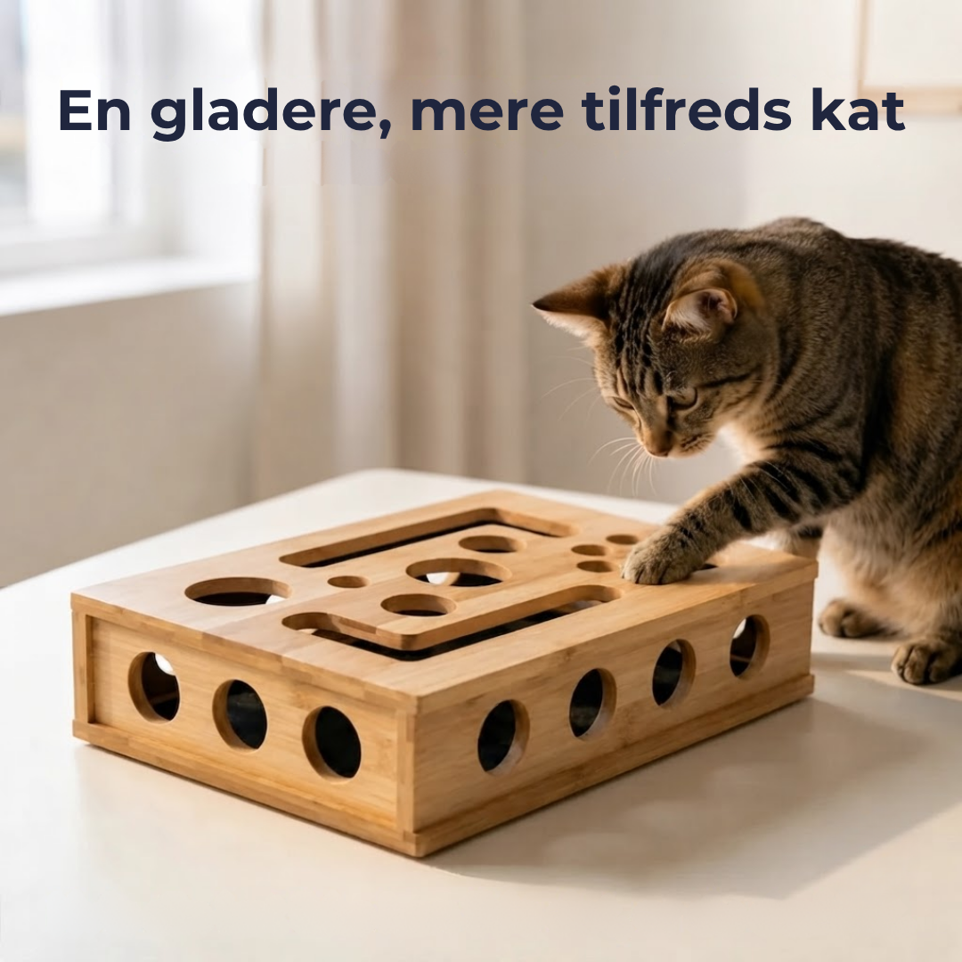 KloFil™ - Slib kløerne automatisk — og hold katten underholdt!