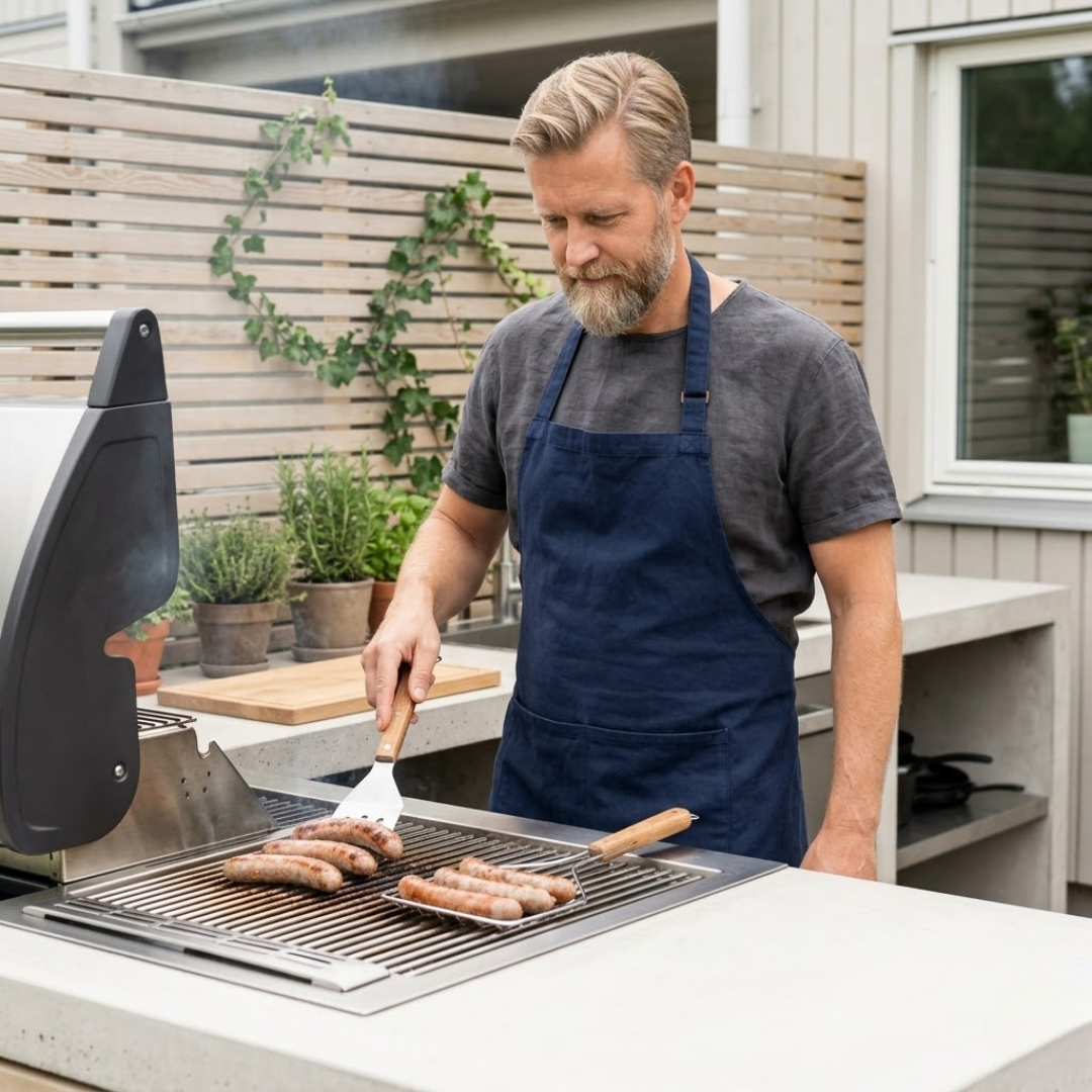 RulGrill™ - Grill perfekte pølser jævnt og nemt — hver gang!