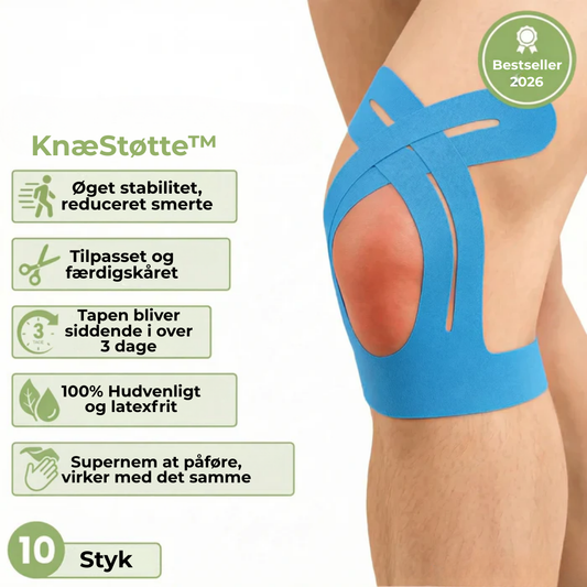 KnæStøtte™ – Stabil støtte og fri bevægelse