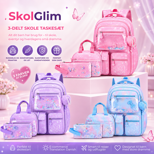 SkolGlim™ - Skil dig ud med det smukkeste sæt i klassen!