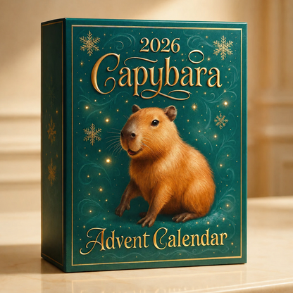 CapybaraTime™ - 24 dage med capybara figurer