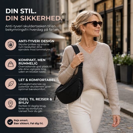 ElsaBag™ - Elegant skuldertaske til dag og aften!