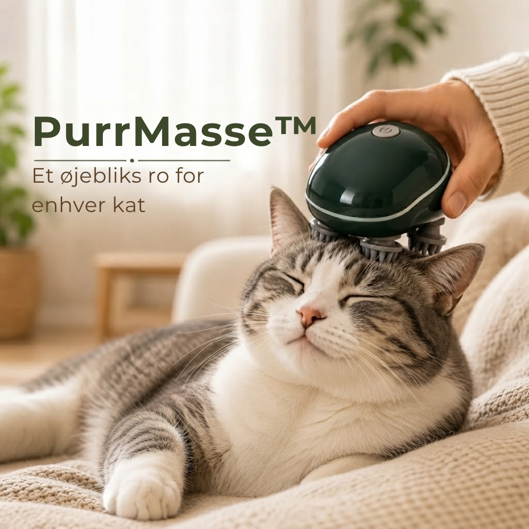 PurrMasse™ - Giv dit kæledyr den massage de aldrig vil undvære!