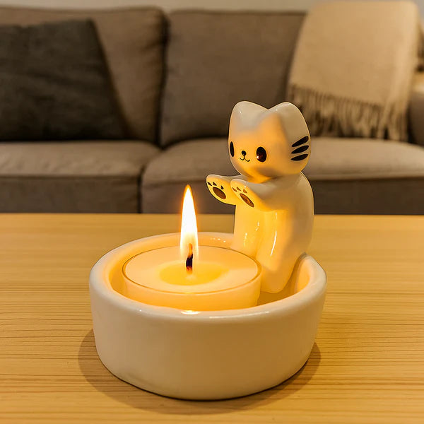 PurrLys™ – Stemningsfuld katteholder