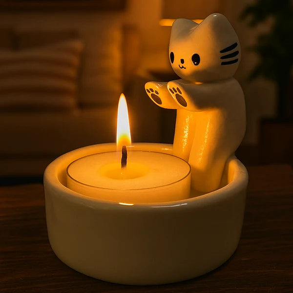 PurrLys™ – Stemningsfuld katteholder