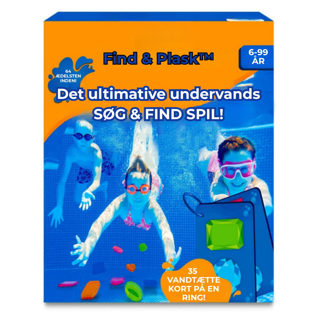 Find & Plask™ – Lær, leg og dyk ned i sjov