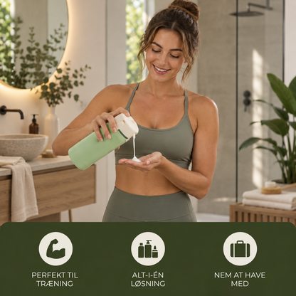 LeakSafe™ - Ingen lækager, ingen rod — den ultimative rejsetaske til toiletsager!